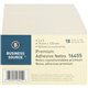 Business Source Repositionable Notes - 3" x 5" - Rectangle - Yellow - Repositionable, Solvent-free Adhesive - 18 / Pack