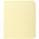 Business Source Mylar-reinforced Plain Tab Indexes - 5 Write-on Tab(s) - 8.5" Divider Width x 11" Divider Length - Letter - 3 Ho