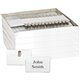 Business Source Clip Holder Style Badge Kit - 250 / Bundle - Clear