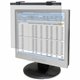 Business Source 19"-20" LCD Privacy/Antiglare Filter Black - For 19"LCD, 20" Monitor - 5:4 - Acrylic - Anti-glare - 1 Pack