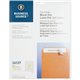 Business Source Block-out File Folder Labels - 3 7/16" Length - Permanent Adhesive - Laser, Inkjet - White - 30 / Sheet - 750 / 