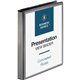 Business Source Standard View Round Ring Binder - 1" Binder Capacity - Letter - 8 1/2" x 11" Sheet Size - 225 Sheet Capacity - R