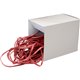Alliance Rubber 07825 SuperSize Bands - Large 12" Heavy Duty Latex Rubber Bands - For Oversized Jobs - Red - Approx. 50 Bands in