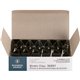 Business Source Fold-back Binder Clips - Medium - 1.3" Length x 1.3" Width - 0.63" Size Capacity - 1Dozen - Black - Steel