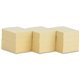 Business Source Yellow Repositionable Adhesive Notes - 1.88" x 1.38" - Rectangle - Yellow - Repositionable, Solvent-free Adhesiv