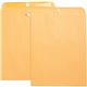 Business Source Heavy-duty Clasp Envelopes - Clasp - 105 - 11 1/2" Width x 14 1/2" Length - 28 lb - Clasp - Kraft - 100 / Box - 
