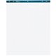 Business Source Quad Easel Pad - 50 Sheets - 15 lb Basis Weight - 27" x 34" - White Paper - Perforated - 4 / Carton