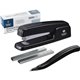 Business Source Standard Stapler Value Pack - 20 Sheets Capacity - 210 Staple Capacity - Full Strip - 1 / Pack - Black