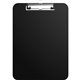 Business Source Shatterproof Clipboard - 8 1/2" x 11" - Plastic - Black - 1 Each