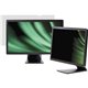 Business Source Widescreen Frameless Privacy Filter Black - For 19" Widescreen LCD Monitor - 16:10 - Anti-glare - 1 Pack