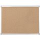MasterVision Aluminum Frame Recycled Cork Boards - 36" Height x 48" Width - Natural Cork Surface - Environmentally Friendly, Rec