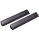 MasterVision Magnetic Data Cards - 0.5" x 6" x - 1 Each - Black
