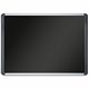 MasterVision SoftTouch Deluxe Bulletin Boarrd - 35.43" Height x 47.24" Width - Black Foam Surface - Smooth - Black Aluminum Fram