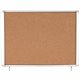 MasterVision Water-Resistant Enclosed Corkboard - 30" Height x 26.50" Width x 0.70" Depth - Light Brown Cork Surface - Water Res