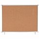 MasterVision Water-Resistant Enclosed Corkboard - 47" Height x 38.30" Width x 0.70" Depth - Light Brown Cork Surface - Water Res