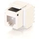 C2G Cat3 RJ12 Keystone Jack - White - 110