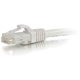 C2G 12ft Cat6 Snagless Unshielded (UTP) Ethernet Patch Cable - White - 12 ft Category 6 Network Cable for Network Device - First