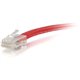 C2G 4 ft Cat6 Non Booted UTP Unshielded Network Patch Cable - Red - 4 ft Category 6 Network Cable for Network Device - First End