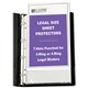 C-Line Heavyweight Poly Sheet Protectors - Legal Size, 7-Hole Punched for 3-Ring or 4-Ring Binders, Clear, Top Loading, 14 x 8-1