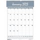 House of Doolittle Bar Harbor 12-Month Wall Calendar - Julian Dates - Monthly - 12 Month - January 2024 - December 2024 - 1 Mont