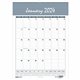 House of Doolittle Bar Harbor 17" Wall Calendar - Julian Dates - Monthly - 12 Month - January 2024 - December 2024 - 1 Month Sin
