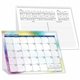 House of Doolittle Cosmos Desktop Tent Calendar - Monthly - 12 Month - January 2024 - December 2024 - Spiral Bound - Desktop - M