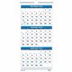 House of Doolittle Three-month Vertical Wall Calendar - Monthly - 14 Month - December 2023 - January 2025 - 3 Month Single Page 