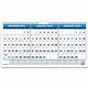 House of Doolittle 3-month Horizontal Wall Calendar - Julian Dates - Monthly - 14 Month - December 2023 - January 2025 - 1.13" x