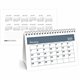 House of Doolittle Spiral Bound Tent Top Calendars - Julian Dates - Monthly - 12 Month - January 2024 - December 2024 - 1 Month 