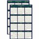 House of Doolittle Eco-friendly 18 Month Laminated Wall Calendar - Julian Dates - Weekly, Daily, Yearly - 18 Month - July 2023 -