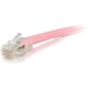 C2G 12 ft Cat6 Non Booted UTP Unshielded Network Patch Cable - Pink - 12 ft Category 6 Network Cable for Network Device - First 