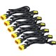 APC by Schneider Electric Power Cord Kit (6 EApo), Locking, C13 to C14, 1.8m - For PDU - Black - 5.91 ft Cord Length - 1