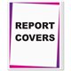 C-Line Vinyl Report Covers Only - Clear, 11 x 8-1/2, 100/BX, 31357