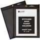 C-Line Shop Ticket Holders, Stitched - One Side Clear, 9 x 12, 25/BX, 45912