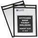 C-Line Shop Ticket Holders, Stitched - Both Sides Clear, 6 x 9, 25/BX, 46069