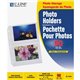 C-Line Ring Binder Photo Storage Pages - 4 Capacity - 4" Width x 6" Length - 3-ring Binding