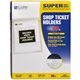C-Line Vinyl Shop Ticket Holders, Welded - Both Sides Clear, 8-1/2 x 11, 50/BX, 80911
