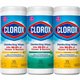 Clorox Disinfecting Cleaning Wipes Value Pack - For Multi Surface - Ready-To-Use - Fresh, Citrus Blend Scent - 35 / Canister - 3
