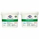 Clorox Healthcare Hydrogen Peroxide Cleaner Disinfectant Wipes - 185 / Bucket - 2 / Carton - Bleach-free, Antibacterial - White