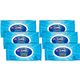 Clorox Bleach-free Disinfecting Cleaning Wipes - Crisp Lemon Scent - 75 / Packet - 6 / Carton - Bleach-free, Antibacterial - Whi