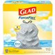 Glad ForceFlex Tall Kitchen Drawstring Trash Bags - Fresh Clean with Febreze Freshness - 13 gal Capacity - 23.75" Width x 25.38"