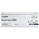 Canon DRUM034 Drum Unit - Laser Print Technology - 34000 - 1 Each - Black