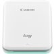 Canon IVY PV-123 Mint Green Zero Ink Printer - Color - Photo Print - Portable - Mint Green - 50 Second Photo - 313 x 400 dpi - B