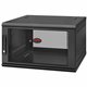 APC by Schneider Electric NetShelter WX 6U Single Hinged Wall-mount Enclosure 600mm Deep - For Networking, Airflow System - 6U R