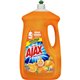 AJAX Triple Action Dish Soap - 90 fl oz (2.8 quart) - Orange Scent - 1 Each - Pleasant Scent, Phosphate-free, Kosher-free - Oran