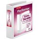Cardinal Xtravalue Clearvue Locking D-Ring Binder - 2" Binder Capacity - Letter - 8 1/2" x 11" Sheet Size - 540 Sheet Capacity -