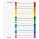 Cardinal OneStep Index System - 15 x Divider(s) - Printed Tab(s) - Digit - 1-15 - 15 Tab(s)/Set - 9" Divider Width x 11" Divider