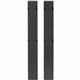 APC by Schneider Electric NetShelter Hinged Covers - Cover - Black - 1 - 45U Rack Height - TAA Compliant