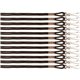 Champion Sports Heavy-duty Nylon Lanyard - 12 / Pack - 10" Length - Black - Nylon