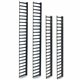 APC by Schneider Electric Vertical Cable Manager for NetShelter SX 45U Networking Enclosure (Qty 4) - Cable Manager - Black - 1 